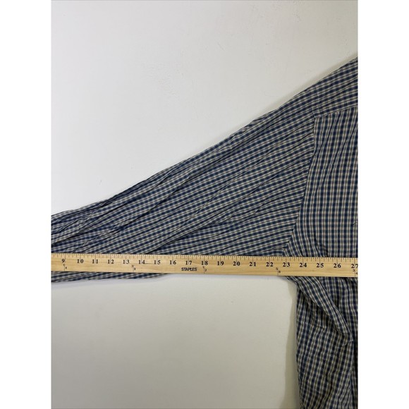 Polo Jeans Ralph Lauren Mens Plaid Button Up Long Sleeve Size XL - Picture 7 of 7
